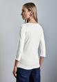 Shirt mit Herzausschnitt Weiß 40