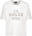 T-Shirt mit Schmuckschrift 44 - Off-white