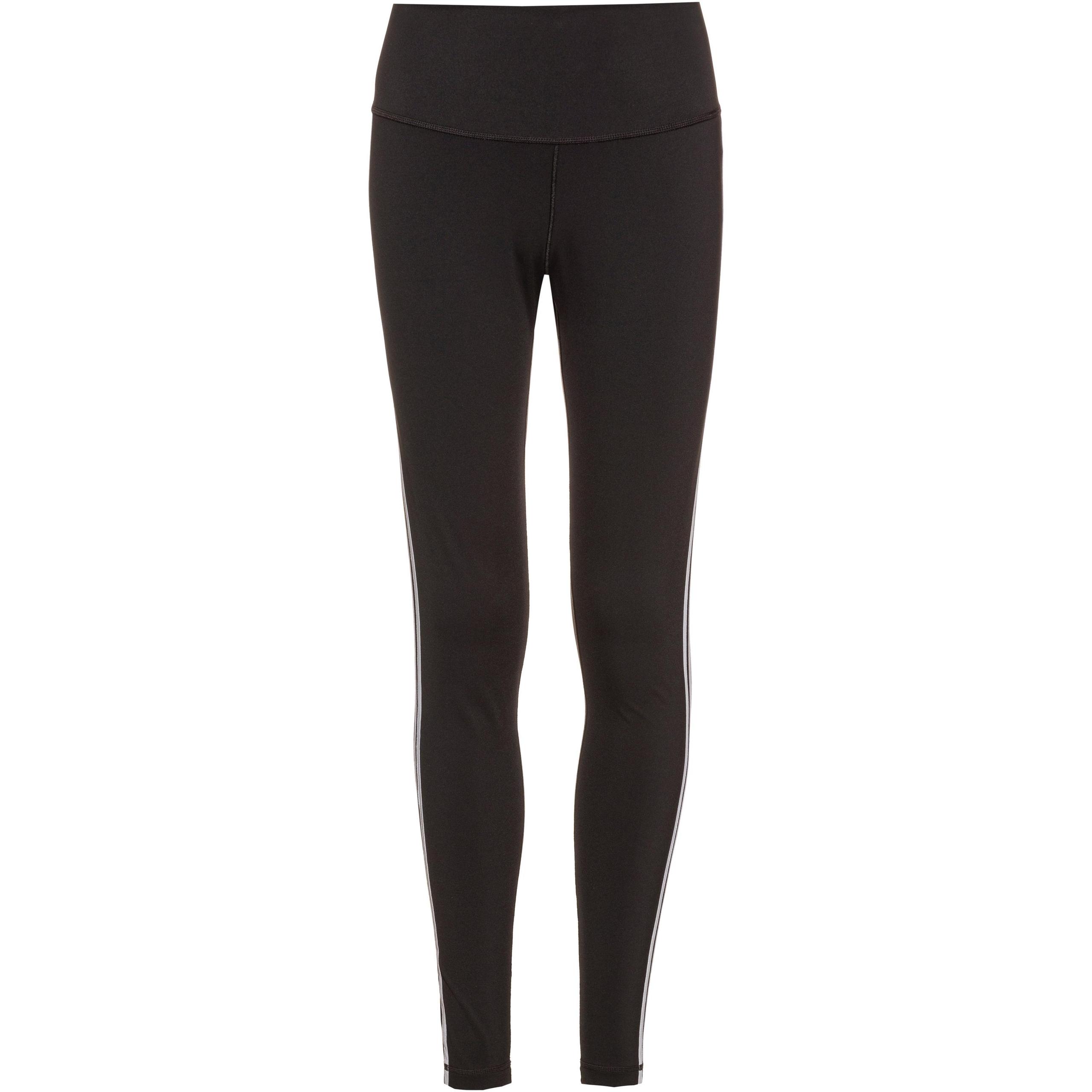 adidas Damen Believe This 2.0 3-Streifen 7/8-Tight XS in Schwarz