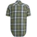 Slub Check Moby M Regular Fit - Deep Lichen Green