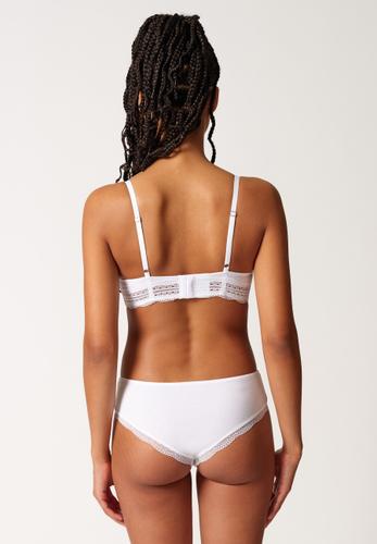Skiny Damen Triangel gepaddet Classicotton 75 A - White