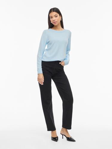 VIRIL O-NECK L/S  KNIT TOP - NOOS S Normal geschnitten - Nantucket Breeze