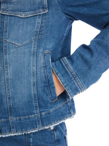 Jeansjacke in Denim - "Rethink Together" 46 - Blue Denim