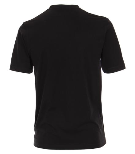 T-Shirt Halbarm Doppelpack 092600 S - Schwarz