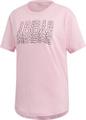ADIDAS Damen T-Shirt Lineage ID S in Silber