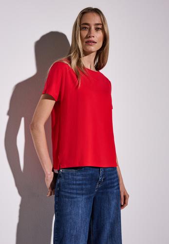 Shirt in Unifarbe 36 - Glory Red