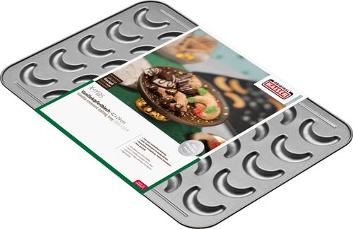 Vanillekipferlblech für 28 Kipferl