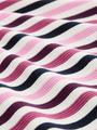 Plus Size - Strickpullover aus Bio-Baumwolle 46 Regular Fit - Berry Knit Stripe Design