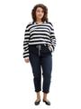 Plus Size - Cropped Slim Hose 46/28 Slim Fit - Sky Captain Blue