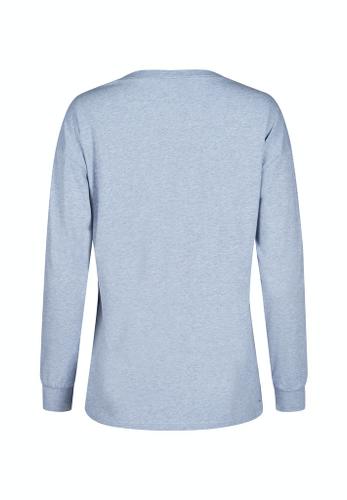 Skiny Damen Shirt langarm Night In Mix & Match Blau 40