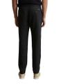 Leinenhose Model Osby jogger pleats 34 34 Tapered Fit - Black