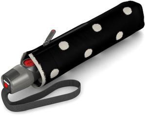 Knirps® Taschenregenschirm »T.200 Medium Duomatic, Dot Art Black«