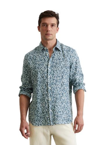 Hemd regular XL Regular Fit - Multi/ Storm