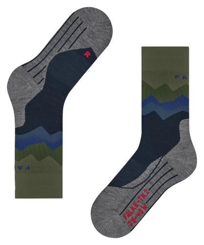 FALKE TK2 Explore Herren Trekking 39-41 - Space Blue