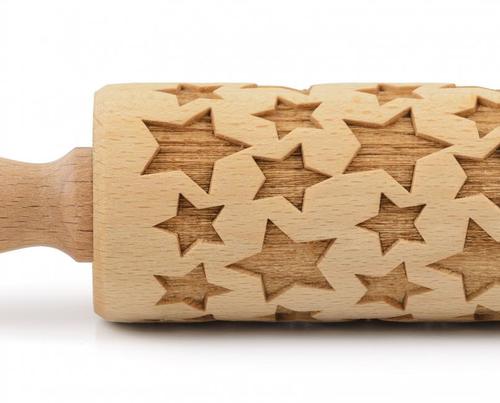Folkroll Teigrolle klein 23cm - Sterne