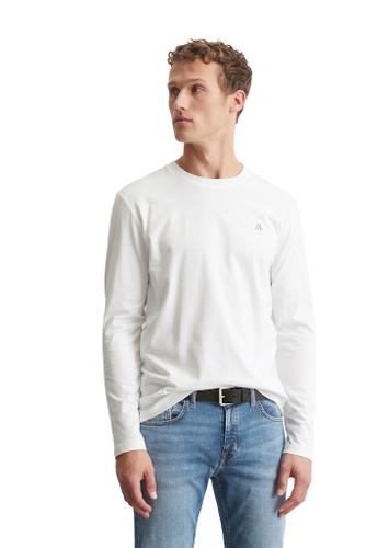 Longsleeve shaped Weiß S