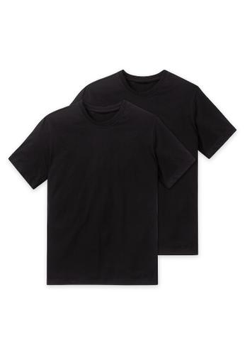 2PACK T-shirt Schwarz S