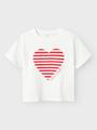 NMFFESKO SS NREG TOP 116 Normal geschnitten - Bright White
