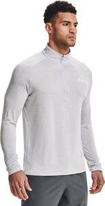 UNDER ARMOUR Herren Langarm Tech 2.0 1/2 Zip XL in Grau