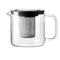 Teekanne mit Metallsieb und Kunststoffdeckel 1,3 l