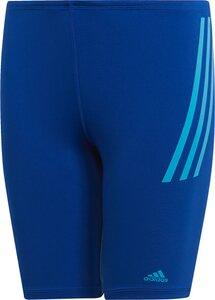ADIDAS Kinder Pro 3-Streifen Jammer-Badehose 140 in Blau