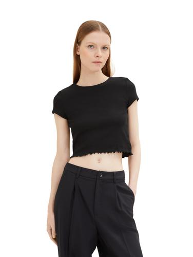 Cropped T-Shirt XL Cropped Fit - Deep Black