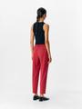 OBJLISA SLIM PANT NOOS 44 Gerade geschnitten - Karanda Red