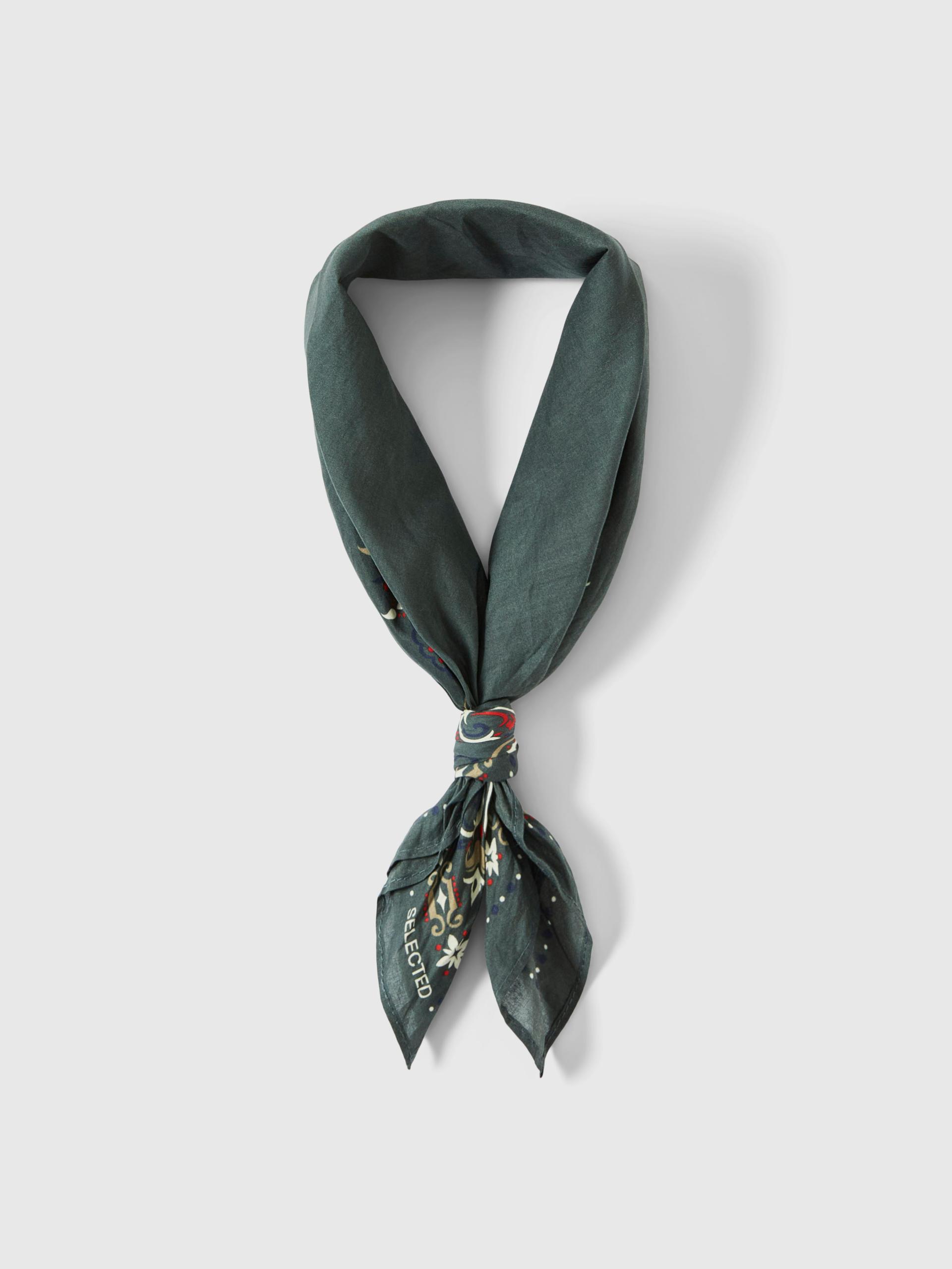 SLHNICOLAJ BANDANA ONE SIZE - Deep Forest