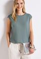 Shirt mit Häkeldetails 38 - Arona Blue