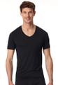 Shirt V-Ausschnitt Schwarz 6