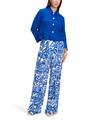 Leichte Leinen-Jacke 38 - Gentian