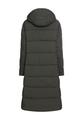 Wasserabweisender Mantel mit abnehmbarer Kapuze 44 Regular Fit - Forest Night