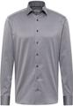Cover Shirt Twill Langarm 40/Langarm - 65cm MODERN FIT - Grau