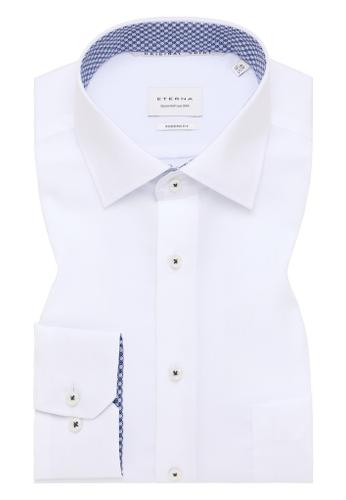 Original Shirt Popeline Langarm Weiß 46/Langarm - 65cm