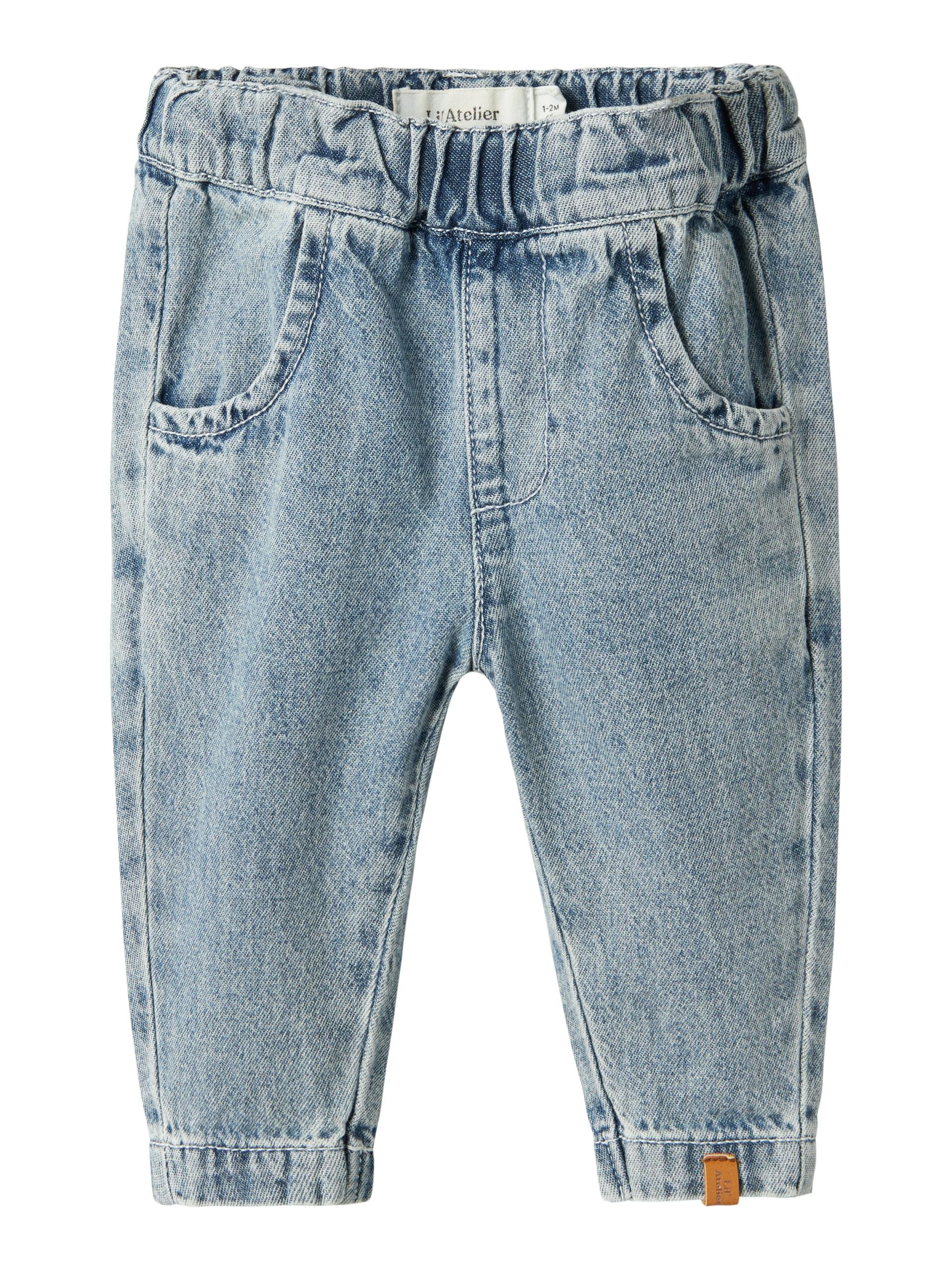 NBMFUNDO LOOSE JEANS 4331-FD F LIL 56 Locker geschnitten - Medium Blue Denim