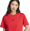 ADIDAS Damen Shirt Essentials Small Logo Cotton L in Rot