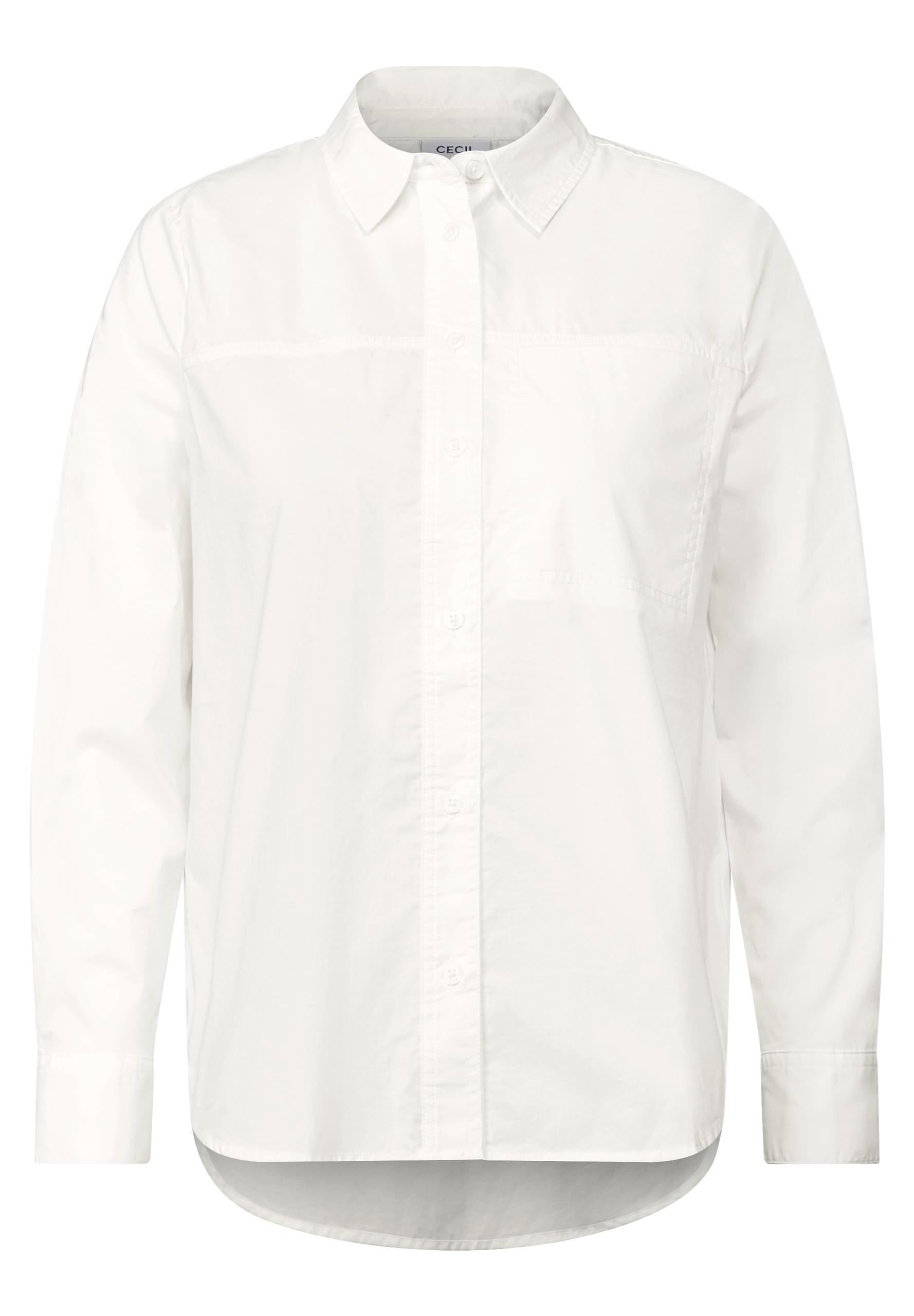 Sommerliche Hemdbluse XL - Vanilla White