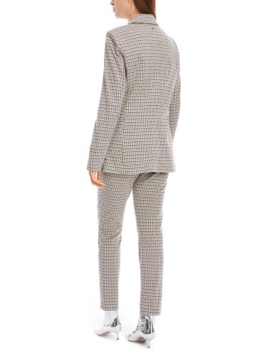 Blazer mit Karo 38 - Smoke