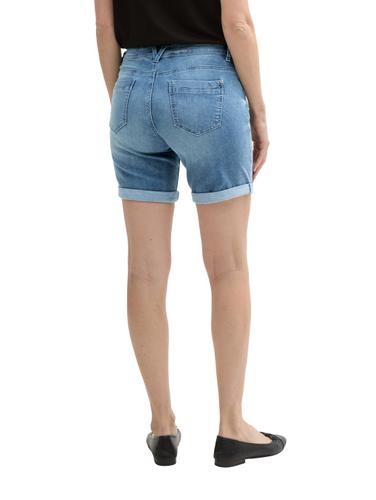 TTALEXA SLIM BERMUDA Jeans Shorts 30 Slim Fit - Light Stone Wash Denim