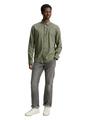Relaxed Fit Hemd mit Leinenanteil XL Relaxed Fit - Tree Moss Green