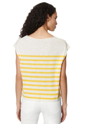 Ärmelloser Feinstrick-Pullover loose S - Multi/corn Yellow