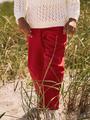 NMFFALINNEN STRAIGHT PANT 104 Weiter Beinschnitt - Chinese Red