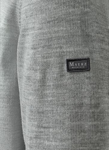 Pullover V-Ausschnitt 1/1 Arm 48 Classic Fit - Mercury Grey