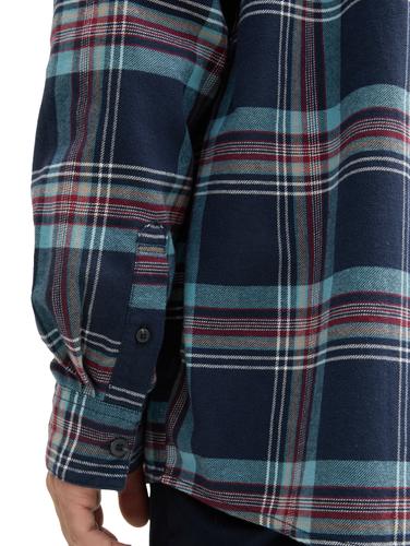 Comfort Fit Hemd mit Karomuster XXXL Comfort Fit - Navy Herringbone Check
