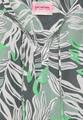 Leinenmix Blusentop M - Soft Salvia Green