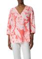 Bluse 36 - Pink|weiß