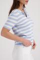 Polo-Pullover mit Streifen 44 - Sea Side Ringel