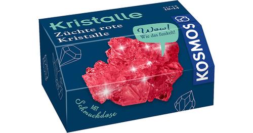 Rote Kristalle selbst züchten