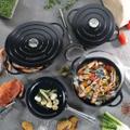 Küchenprofi Provence Bratentopf oval 35cm - schwarz