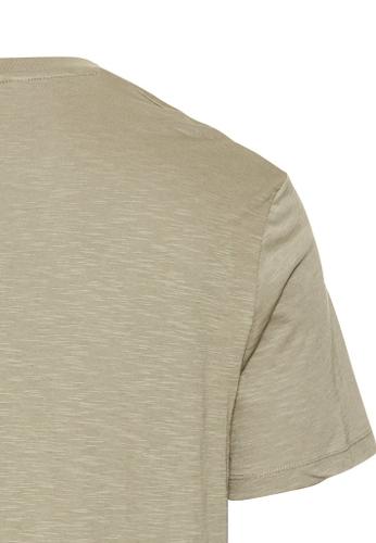 T-Shirt mit Print aus Organic Cotton Grün L